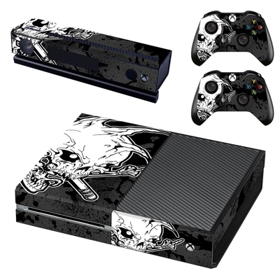 Devil Skulls decal skin for Xbox one Console and 2 Control.. Devil Skulls decal skin for Xbox one Console and 2 Control..