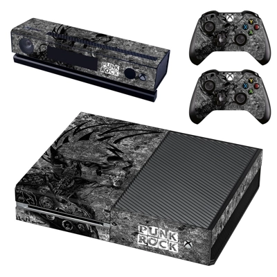 Punk Rock decal skin for Xbox one Console and 2 Controllers Punk Rock decal skin for Xbox one Console and 2 Controllers