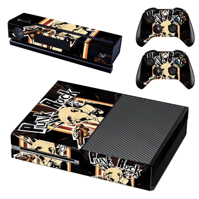 Punk Rock decal skin for Xbox one Console and 2 Controllers Punk Rock decal skin for Xbox one Console and 2 Controllers