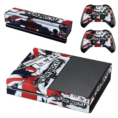 Punk Rock decal skin for Xbox one Console and 2 Controllers Punk Rock decal skin for Xbox one Console and 2 Controllers