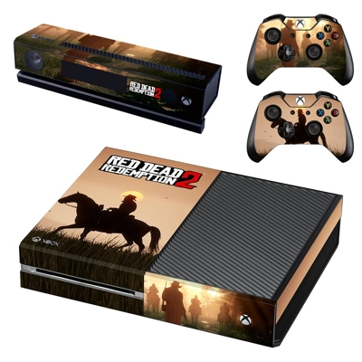 Red Dead Redemption 2 decal skin for Xbox one Console and 2 Controllers