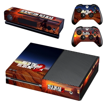 Red Dead Redemption 2 decal skin for Xbox one Console and .. Red Dead Redemption 2 decal skin for Xbox one Console and ..