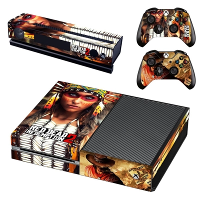 Red Dead Redemption 2 decal skin for Xbox one Console and .. Red Dead Redemption 2 decal skin for Xbox one Console and ..