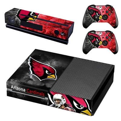 Arizona Cardinals decal skin for Xbox one Console and 2 Co.. Arizona Cardinals decal skin for Xbox one Console and 2 Co..