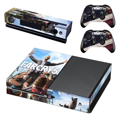 Far Cry 5 decal skin for Xbox one Console and 2 Controllers
