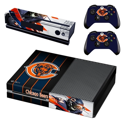 Chicago Bears decal skin for Xbox one Console and 2 Contro.. Chicago Bears decal skin for Xbox one Console and 2 Contro..