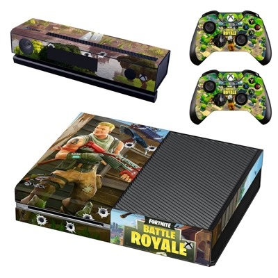 Fortnite decal skin for Xbox one Console and 2 Controllers