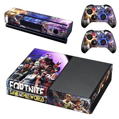 Fortnite decal skin for Xbox one Console and 2 Controllers Fortnite decal skin for Xbox one Console and 2 Controllers
