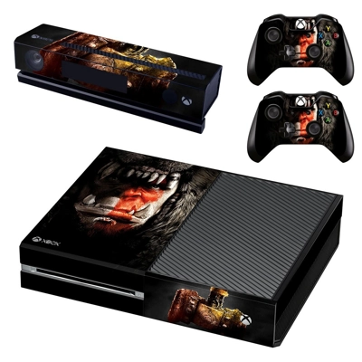 Warcraft decal skin for Xbox one Console and 2 Controllers Warcraft decal skin for Xbox one Console and 2 Controllers