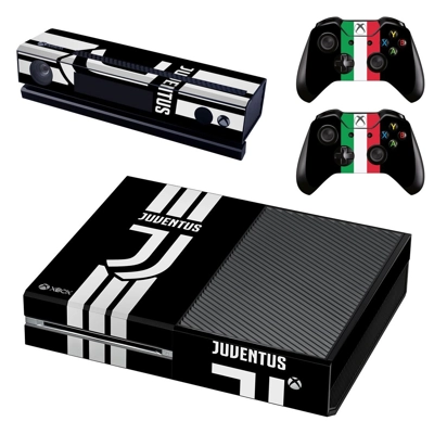 Juventus decal skin for Xbox one Console and 2 Controllers Juventus decal skin for Xbox one Console and 2 Controllers