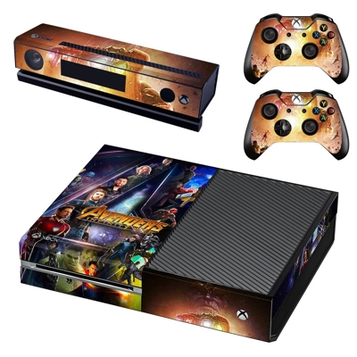 Avengers infinity war decal skin for Xbox one Console and .. Avengers infinity war decal skin for Xbox one Console and ..
