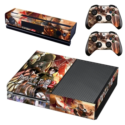 Attack on Titan 2 decal skin for Xbox one Console and 2 Co.. Attack on Titan 2 decal skin for Xbox one Console and 2 Co..