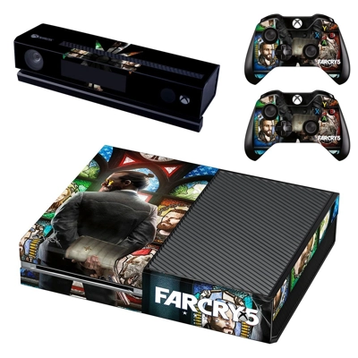 Far Cry 5 decal skin for Xbox one Console and 2 Controllers