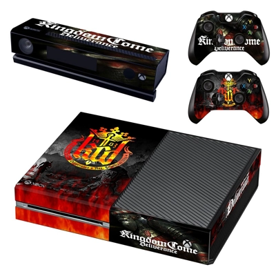 Kingdom Come Deliverance decal skin for Xbox one Console and 2 Controllers