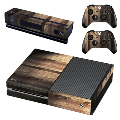 Wooden Board decal skin for Xbox one Console and 2 Control.. Wooden Board decal skin for Xbox one Console and 2 Control..