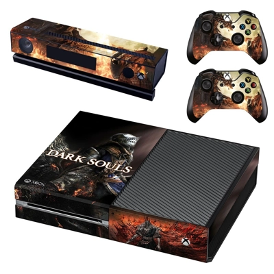 Dark Souls decal skin for Xbox one Console and 2 Controllers