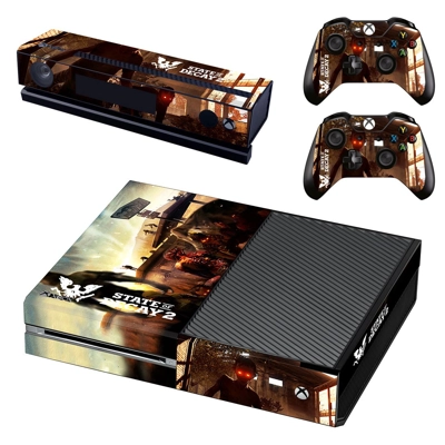 State of Decay 2 decal skin for Xbox one Console and 2 Controllers