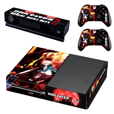 God Eater 3 decal skin for Xbox one Console and 2 Controll.. God Eater 3 decal skin for Xbox one Console and 2 Controll..
