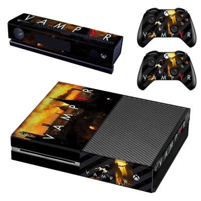 Vampyr decal skin for Xbox one Console and 2 Controllers Vampyr decal skin for Xbox one Console and 2 Controllers