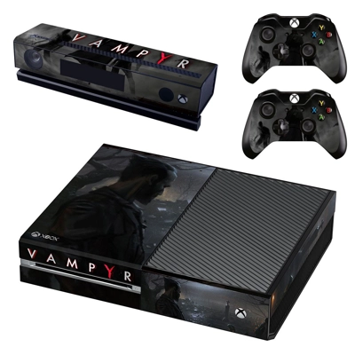 Vampyr decal skin for Xbox one Console and 2 Controllers