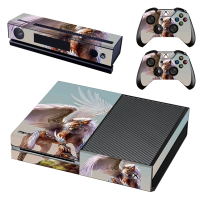 Winged Lion decal skin for Xbox one Console and 2 Controllers
