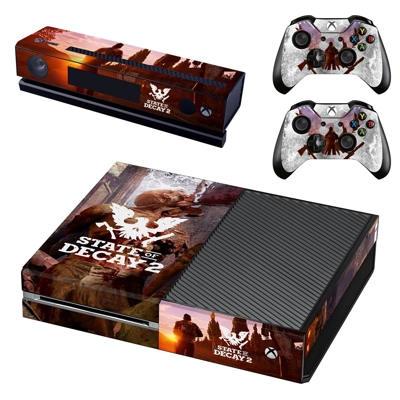 State of Decay 2 decal skin for Xbox one Console and 2 Controllers