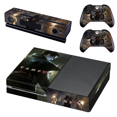 Vampyr decal skin for Xbox one Console and 2 Controllers