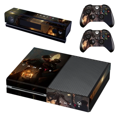 Vampyr decal skin for Xbox one Console and 2 Controllers Vampyr decal skin for Xbox one Console and 2 Controllers
