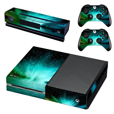 Shining water decal skin for Xbox one Console and 2 Controllers