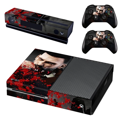 Vampyr decal skin for Xbox one Console and 2 Controllers Vampyr decal skin for Xbox one Console and 2 Controllers