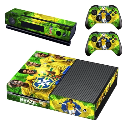 Brazilian Football Confederation decal skin for Xbox one C..