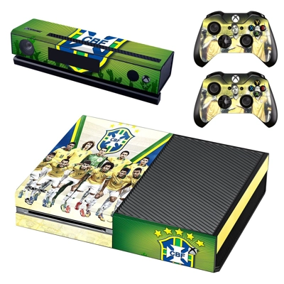 Brazilian Football Confederation decal skin for Xbox one C..