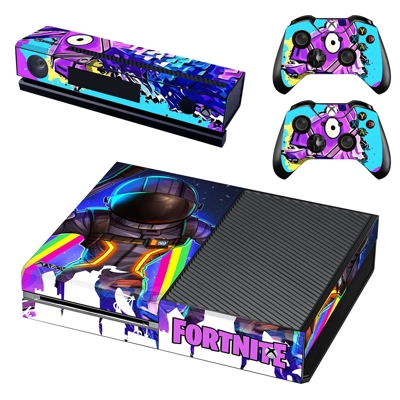 Fortnite decal skin for Xbox one Console and 2 Controllers