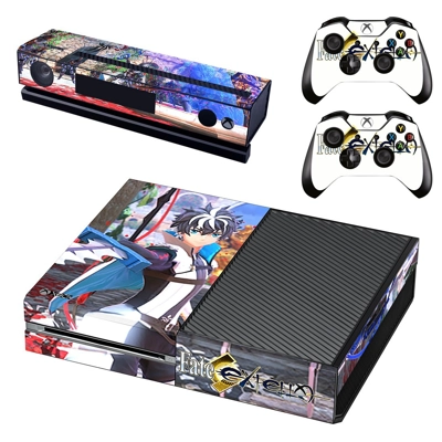 Fate Extella decal skin for Xbox one Console and 2 Controllers