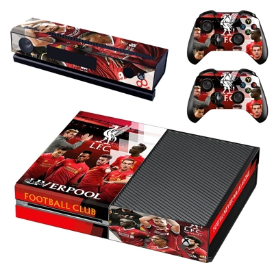 Liverpool FC decal skin for Xbox one Console and 2 Controllers