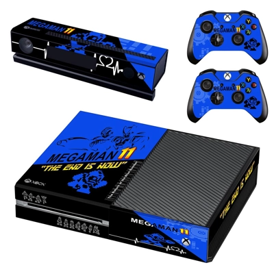 Mega Man 11 decal skin for Xbox one Console and 2 Controllers