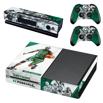 Kevin Garnett decal skin for Xbox one Console and 2 Controllers