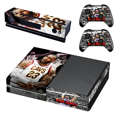 Lebron James decal skin for Xbox one Console and 2 Controllers
