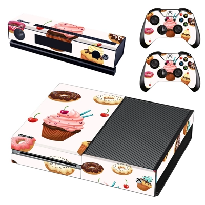 Fast food decal skin for Xbox one Console and 2 Controllers