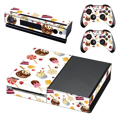 Fast food decal skin for Xbox one Console and 2 Controllers