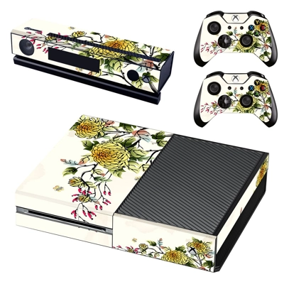Flower Wallpaper decal skin for Xbox one Console and 2 Con..