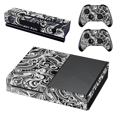 Floral Wallpaper decal skin for Xbox one Console and 2 Controllers