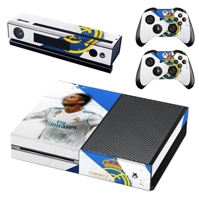Cristiano Ronaldo decal skin for Xbox one Console and 2 Co..