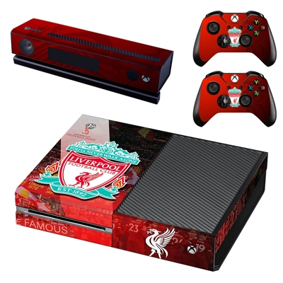 Liverpool FC decal skin for Xbox one Console and 2 Controllers