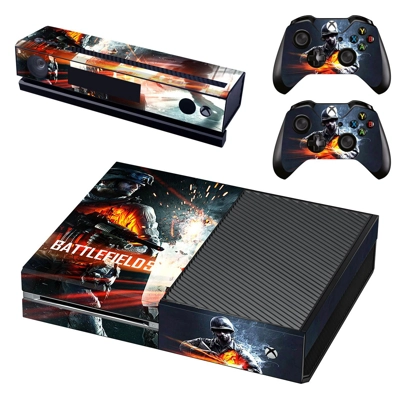 Battlefield 5 decal skin for Xbox one Console and 2 Controllers