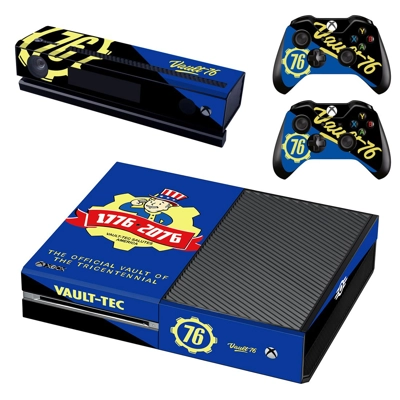 Fallout 76 decal skin for Xbox one Console and 2 Controllers