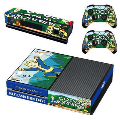 Fallout 76 decal skin for Xbox one Console and 2 Controllers