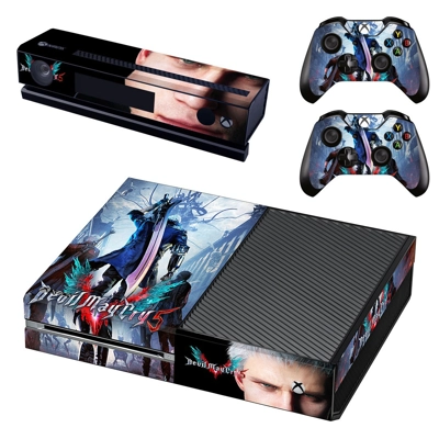 Devil May Cry 5 decal skin for Xbox one Console and 2 Cont..