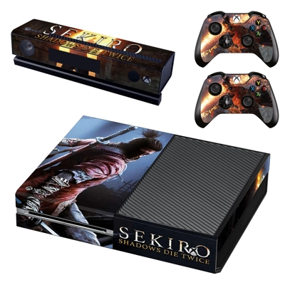 Sekiro Shadows Die Twice decal skin for Xbox one Console and 2 Controllers