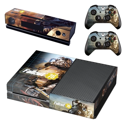 Fallout 76 decal skin for Xbox one Console and 2 Controllers Fallout 76 decal skin for Xbox one Console and 2 Controllers